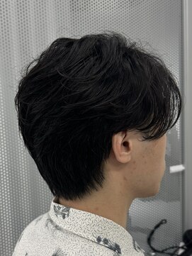 バース 梅田中崎町店(BIRTH) ニュアンスパーマセンターパート韓国ワンカールパーマメンズ