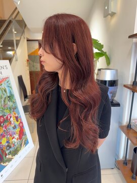 オリジン サロン(THE ORIGIN'S SALON) 【ブリーチなし】カシスブラウン【髪質改善カラー】