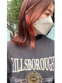 高知 高知市 20代 30代 インナーカラー