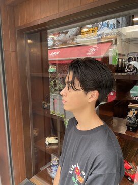 ザバーバー 渋谷(THE BARBER) ナチュラルセンターパート