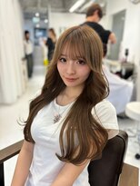 ハピネス 梅田茶屋町店(HAPPINESS)&nbsp;レイヤーロング オリーブベージュ ミルクティーベージュ