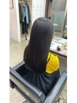 アジールヘア 赤羽駅南口店(agir hair)&nbsp;オリーブベージュイルミナカラー暗髪ダメージレスカラーTOKIO