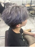 フェザーショート×エンドカラー