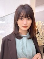 アンフィニー 銀座(ANFINI)&nbsp;黒髪/ボブルフ/ネビージュ/小顔/ワンレン/銀座/髪質改善/前髪