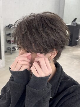 エデアンホンテン メンズサロン(EDEAN 本店 （旧：EDEAN 上通）) フェザーパーマ 熊本メンズパーマ フェザーショート 福岡メンズ