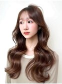 韓国ヘア/韓国スタイル/縮毛矯正/髪質改善/レイヤーカット