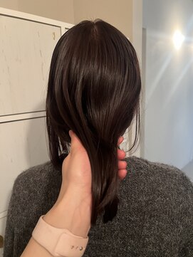 トッド(tod) ほんのりピンクブラウン　［名古屋/ブリーチなしカラー］