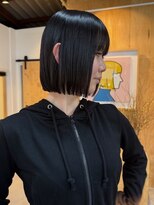 イロ(ilo created by grace)&nbsp;切りっぱなしボブ/タッセルボブ/ボブ/コンパクトボブ