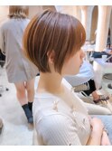 □イメチェン外ハネボブ美髪ワイドバングレイヤーショート錦糸町