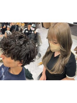 一人一人の髪質,骨格,ライフスタイルや最旬のトレンドに合わせたご提案であなたの魅力を最大限に引き出す♪