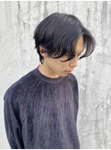 10代20代/ニュアンスパーマ/センターパート