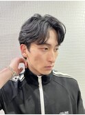 ニュアンスパーマアップバングショート