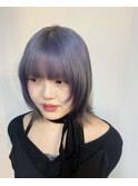 ニュアンスカラー×ホワイトラベンダー♪
