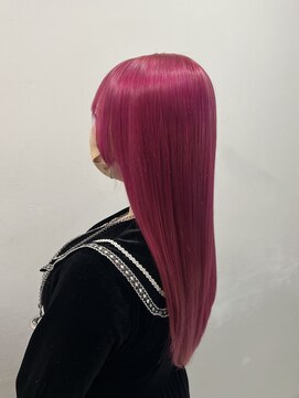 ヘアーアンドアート ルミナ(HAIR&ART LUMINA) 【KAHO】 愛されビビッドピンク