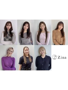 髪質改善はZina★艶髪特化Salon【カット+髪質改善inケアカラー+MBor超音波TR\9900】女性stylist多数在籍◎