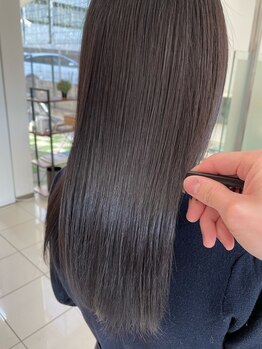 オリジン サロン(THE ORIGIN'S SALON)の写真/ワンランク上の髪質改善ストレート導入◎ダメージレスで柔らかくナチュラルな仕上がりに!