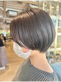 秋にオススメ！大人可愛い丸みボブ