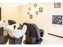 モコモコの毛布でフルフラットのシャンプー台