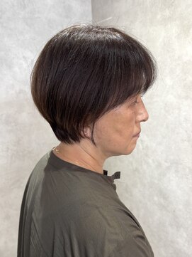 エンクス(enx) ミディアムヘア/暗めカラー/グランマッシュ/鶴ヶ峰SK8