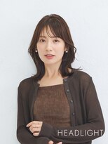 アーサス ヘアー デザイン 那覇おもろまち店(Ursus hair Design by HEADLIGHT)&nbsp;ミディアムレイヤー×小顔×ココアベージュ/ココアブラウン/黒髪