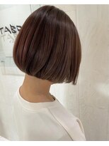 タブーセントラル(TABOO Central)&nbsp;ボブスタイル/ブラウンカラー/Aujuaトリートメント