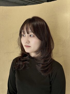 ウリ 横浜(uli) 【NAGOMI指名】ほんのりカシスブラウンとざくざくレイヤー