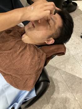 THE GROOMING 横浜/理容室/メンズ/ヘッドスパの写真/男性の印象を決める"身だしなみ"をサポート◎眉毛/シェービング等、トータルグルーミングコースもオススメ!