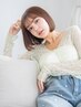 【韓国艶カラー】資生堂アルティストカラー(リタッチ)+デザインカット 6400円