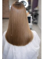 センシズヘアーデザイン 八王子(SENSES hair design)&nbsp;艶髪ストレート×ナチュラル縮毛矯正
