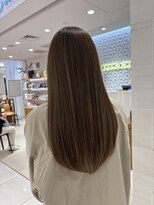 ピークアブー アヴェダ ギンザシックス(PEEK-A-BOO AVEDA GINZASIX)&nbsp;グレージュ/ロング/オレンジ消し/アベダカラー/透明感/艶