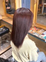 フリーダムガーデン 岡山駅前店(freedom garden) 【透明感カラー】愛されピンクブラウン