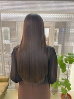 アキュレ(Aqure) 髪質改善トリートメント透明感カラーオリーブベージュ