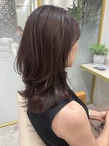 テラス アヴェダ 大丸心斎橋店(Terrace AVEDA)&nbsp;大人のくびれレイヤー×艶ブラウン