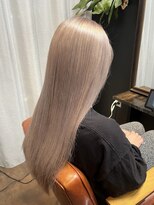 アオゾラヘアーカミノウラ(AOZORA HAIR kaminoura)&nbsp;ホワイトピンクミルクティー