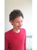 アティース(Atease)&nbsp;2ブロ×アップバング×アッシュグレー