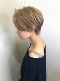 【reir下北沢】*マニッシュショート+ブロンドベージュ*