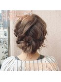 【W-ワット-新宿店 yumi】ゆるふわヘアセット