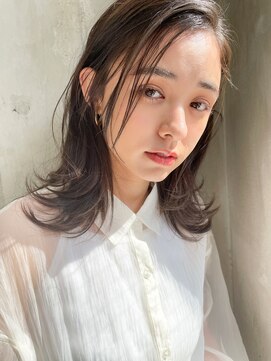 ソワリー 栄(THOiRY) THOiRY【女性らしい柔らかヘア】似合わせ小顔艶髪ゆる巻きロング