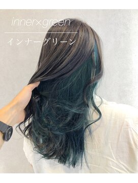 キール 吉祥寺(KIR) プラチナミルクティー、インナーカラー、ホワイトブリーチ