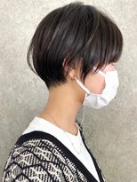 ヘッズ 本八幡店(HEADS) マロンベージュ　ニュアンスマッシュ　チラ見せカラー