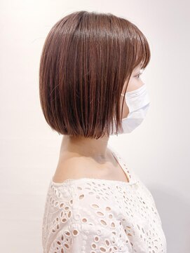 ビアンコ(BlANCO) 甘めカラーのボブスタイル（堀江/難波）