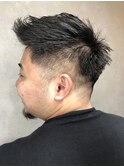 【CECIL 下北沢】メンズバーバースタイル×フェードスタイル