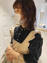 コフィー バイ メルト 吉祥寺(cofy by melt)&nbsp;【三ツ井純】顔まわりポイントパーマレイヤーカット簡単アレンジ