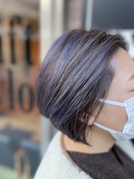 ワフトテイラー(Waft Taylor) お客様スタイル！ハイライトオンパープル