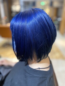 オーブ ヘアー リリー 博多2号店(AUBE HAIR lily) ブルーバイオレット