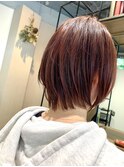 軽めショートボブ