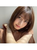 フェミニンミディアム/エレン池袋/小顔カット/髪質改善
