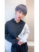 [代々木]ナチュラルピンクスイートAラインの甘辛ショートボブ