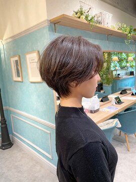 ロンドプロフィール 浦和(Lond profil) 浦和ショートヘアショートカット白髪ぼかし白髪染めボブ40代50代