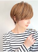 大人上品ショートボブ×ハイライトカラー【ERIKA】